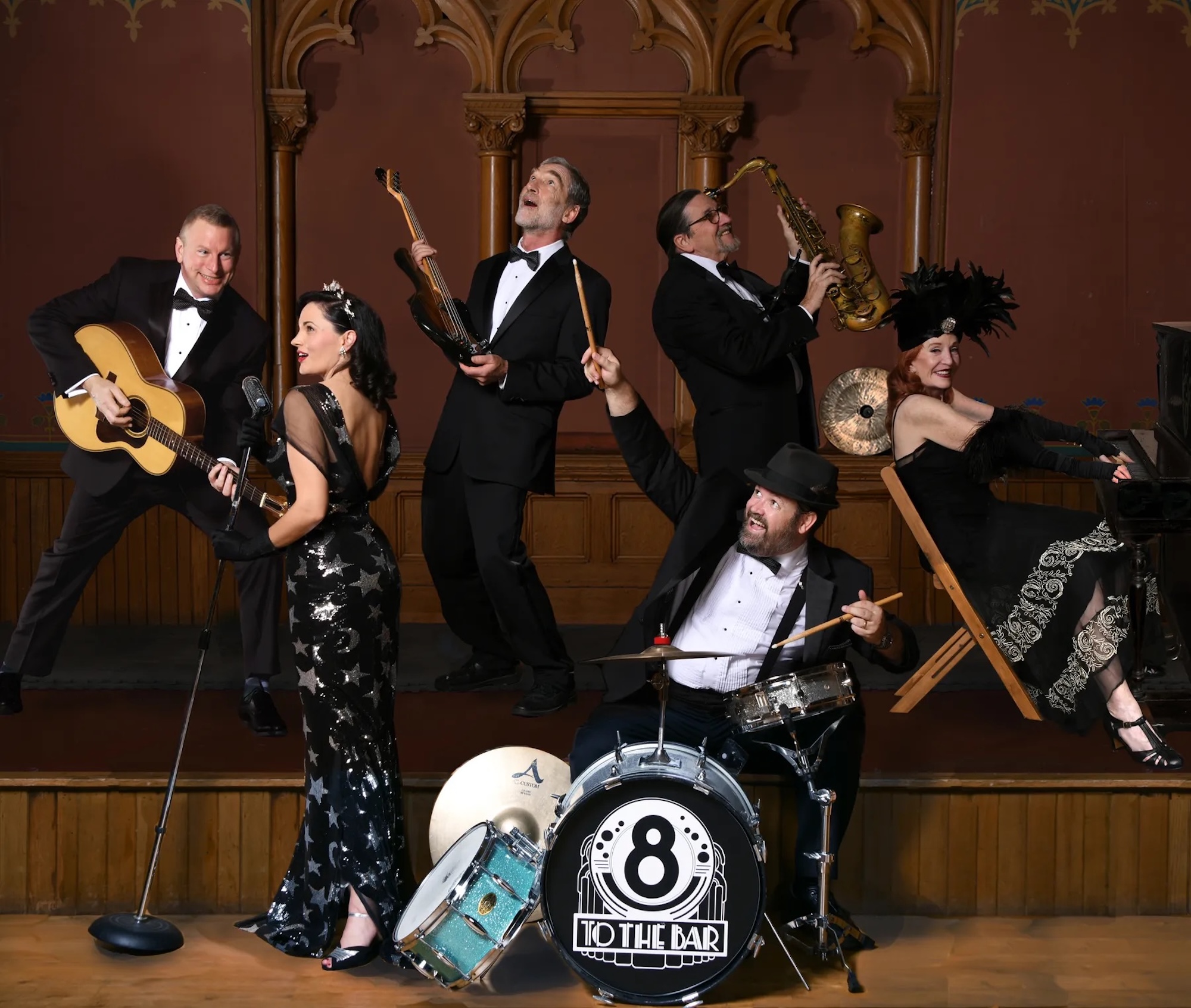 Eight to the Bar band